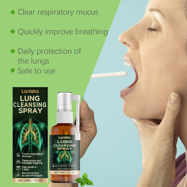 Herbal Body Cleansing Spray Body Repair Cough Relief Herbal Ingredients Treatment Spray