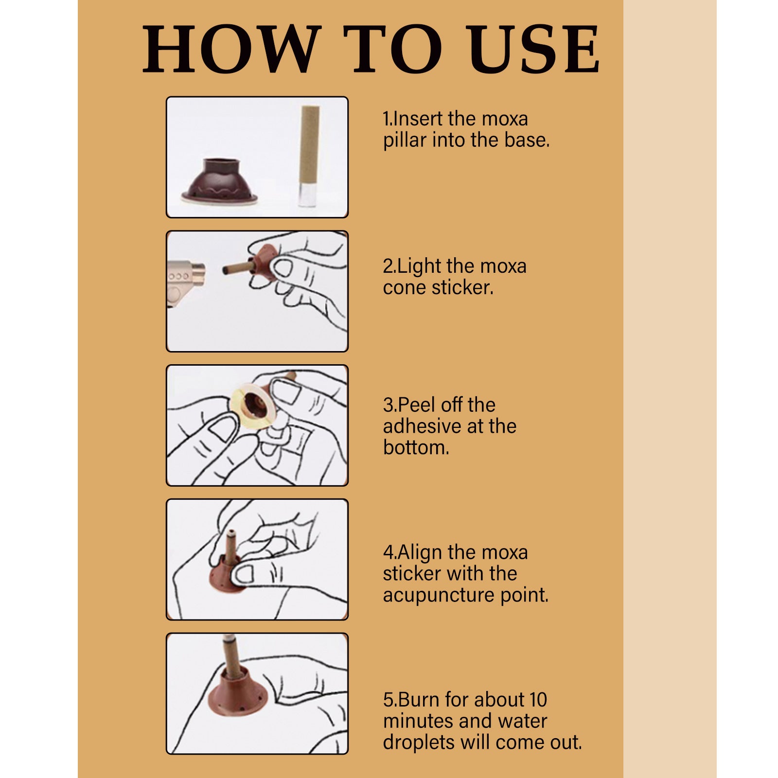 Detoxification Slimming Burning Column, Wormwood Burning Column Lifts Loose Skin Belly Firming And Shaping Body