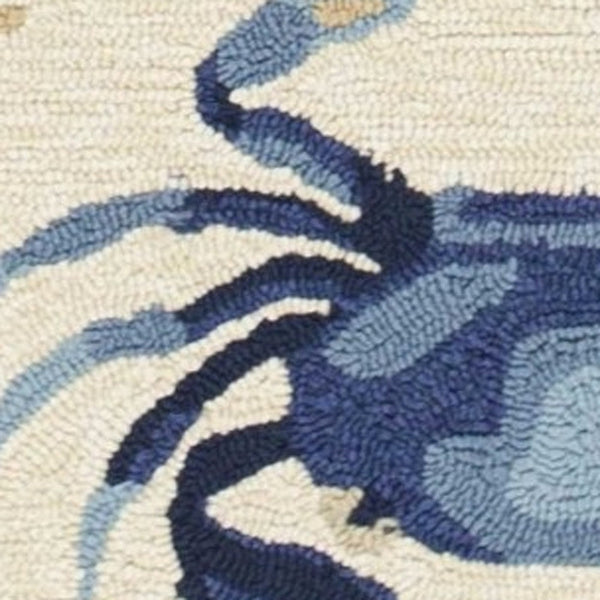 2' X 3' Beige Hand Tufted Area Rug