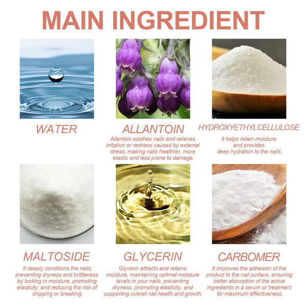 7 Day Nail Repair Essence, Hand And Foot Gray Nail Brightening Soft Nail Thickening Toenail Care Solution