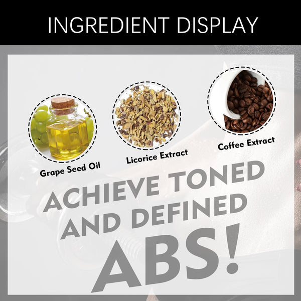 Abdominal Toning Cream, Toning And Strengthening Muscle Line Waistline Abs Firming And Shaping Massage Cream