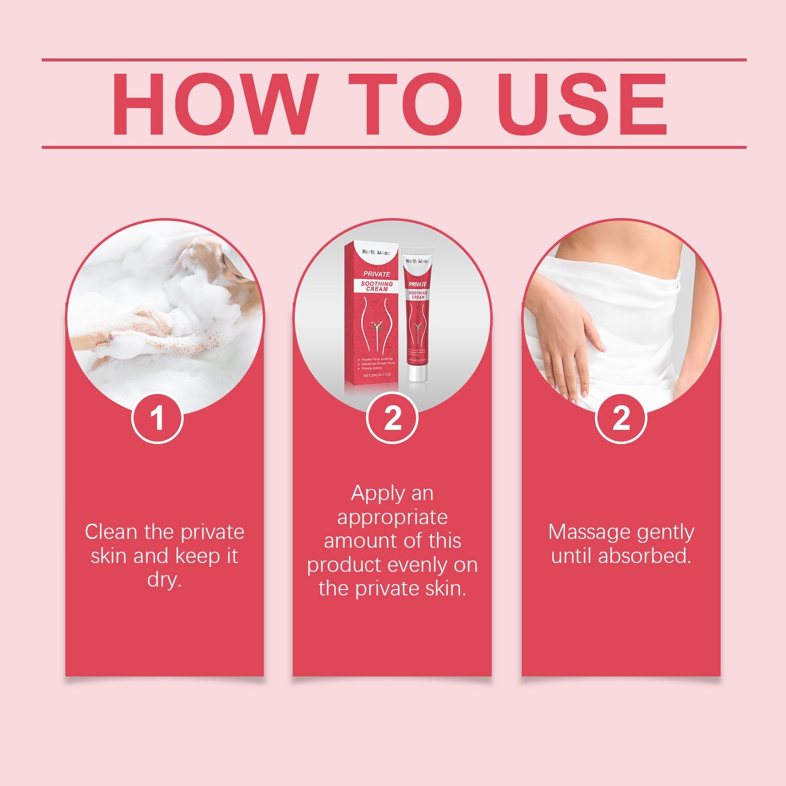 Women's Cream Gently Moisturizes And Moisturizes Body Skin With A Daily Herbal Cream