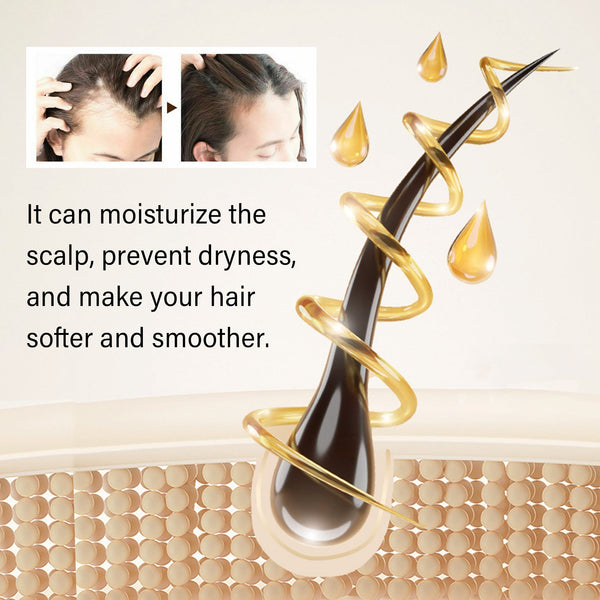 Amla Anti Hair Thinning Shampoo, Scalp Cleanness Moist Smooth Shiny Hair, Dense Hair Wash Protect Suits