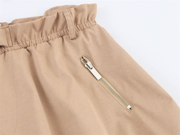 Summer new fashionable and versatile balloon version casual shorts