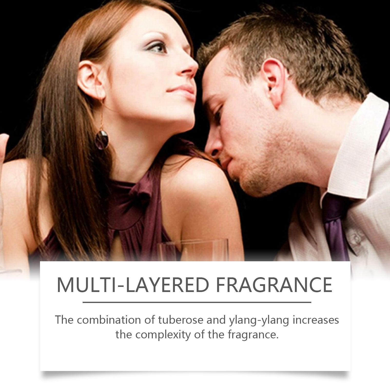 Rotated-Tuberose Perfume Spray, Women Keep Fragrance Light And Fresh Lasting Fragrance Dating Charm Perfume