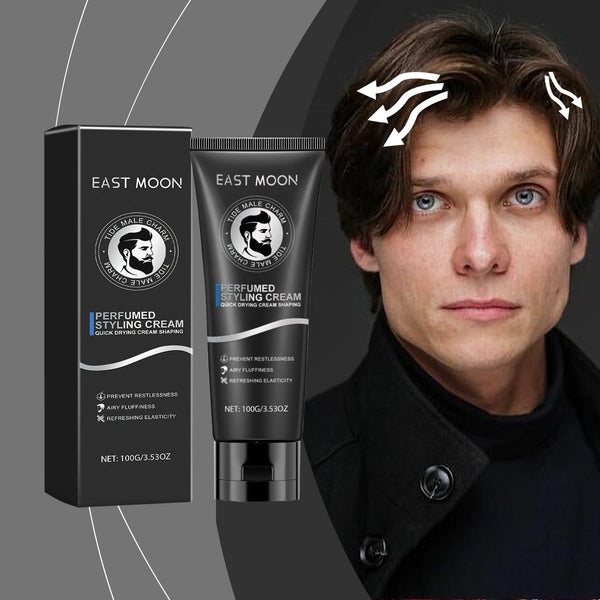 Men's Fragrance Styling Cream Refreshing Styling Lasting Three-Dimensional Styling Non-Greasy Hair Cream