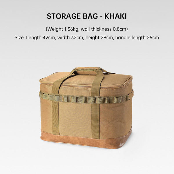 Outdoor Handbag Anti-Collision Storage Box Camping Waterproof Debris Bag Tableware and Kitchen Utensils Storage Bag