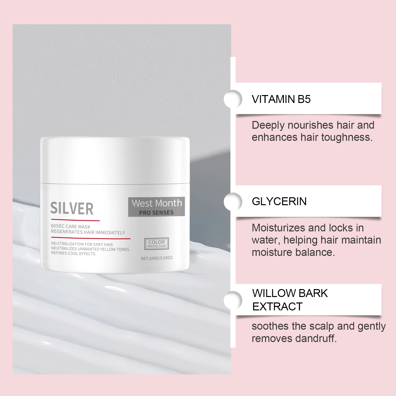 Hair Treatment Hair Mask Repair Dry And Frizzy Hair Moisturizing And Smoothing Hair Treatment