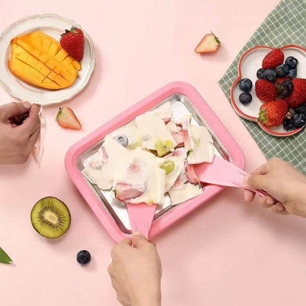 Home ice cream maker, small frozen yogurt maker, handmade for kids, frozen ice tray, family kitchen tools