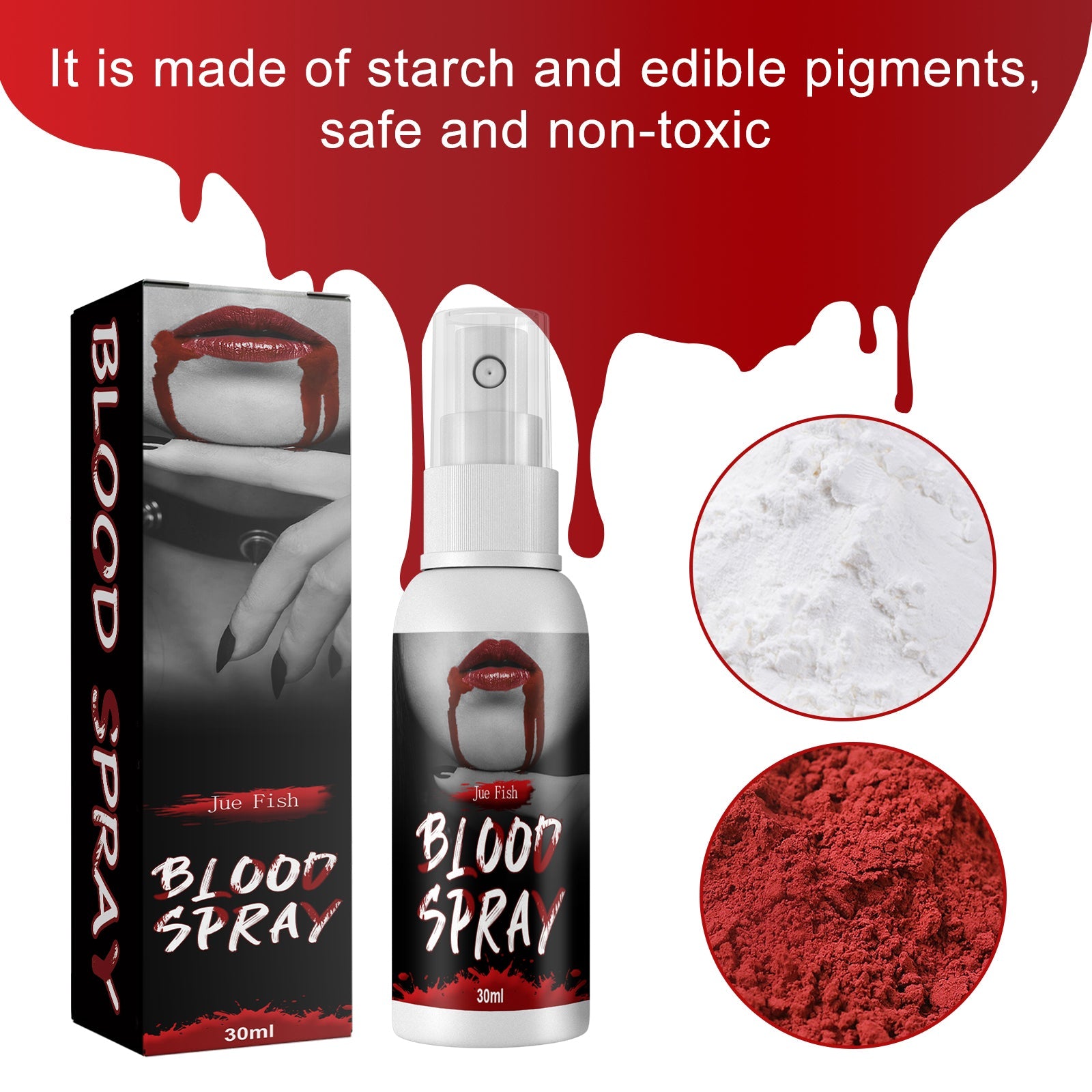 Plasma Spray Plasma Fake Blood Vampire Zombie Blood Artificial Blood Decoration Film Makeup Props
