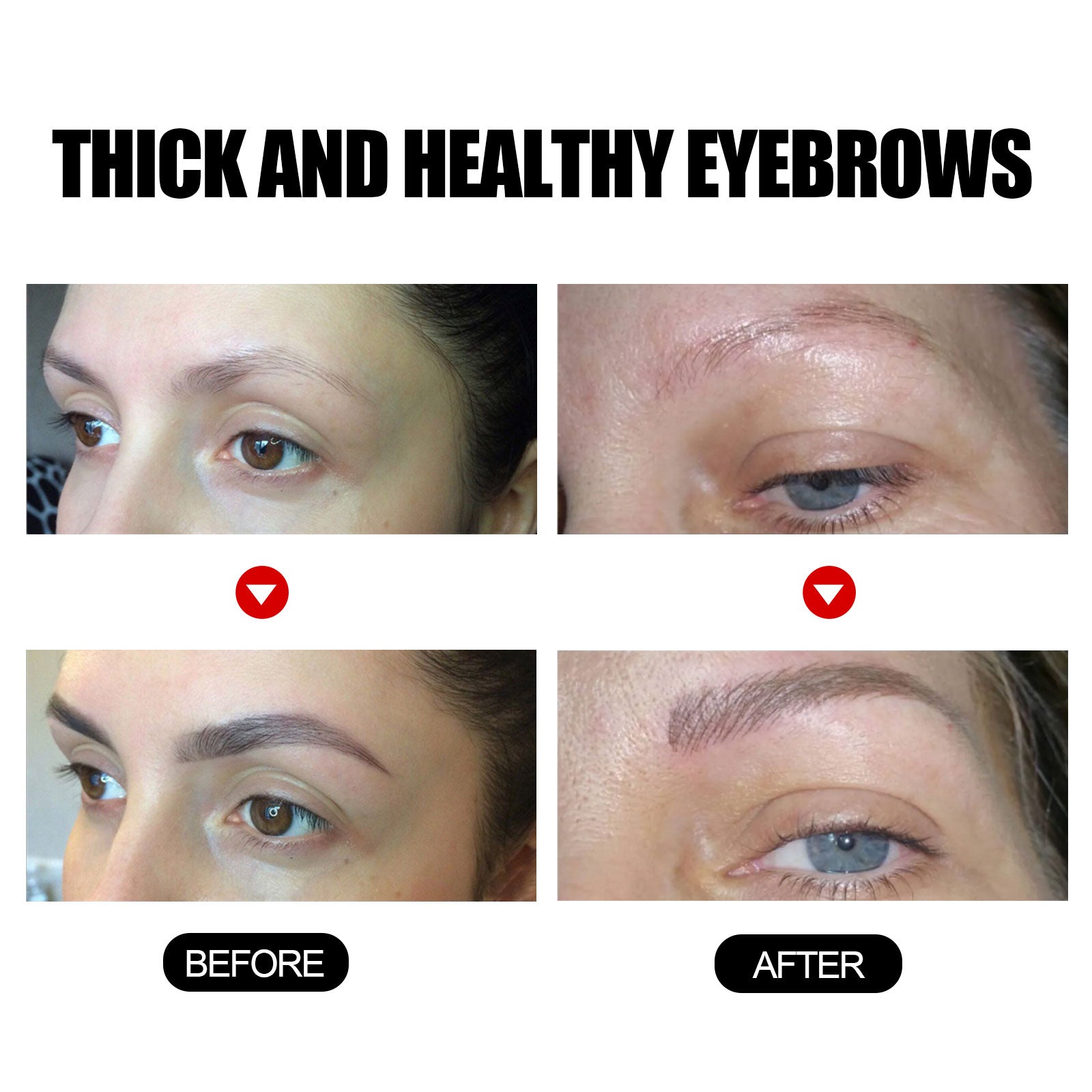 Eyebrow Liquid Dark Thick Natural Oil Eyebrow Repair Mild Moisturizing Treatment