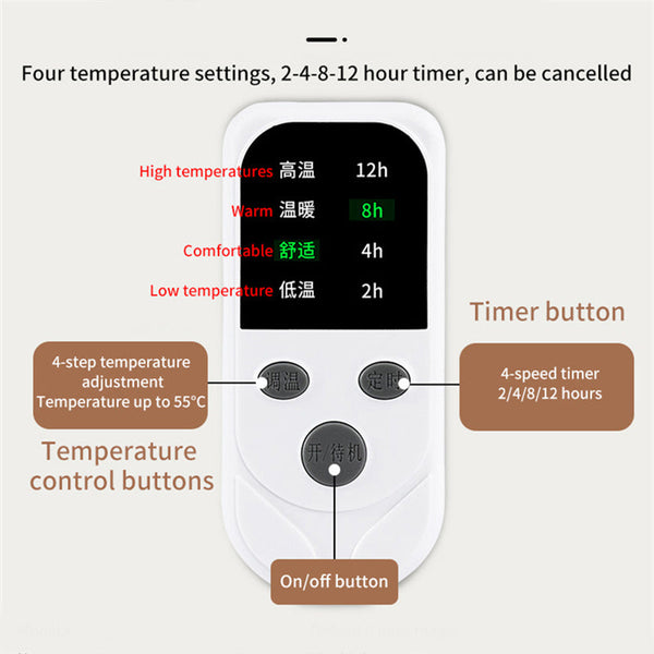 Intelligent Timing Four Gear Temperature Regulating Electric Blanket