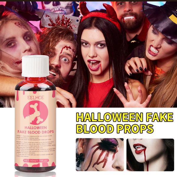 Halloween Plasma Props, Plasma Spray Fake Blood Vampire Zombie Blood Simulation Parody Makeup Props