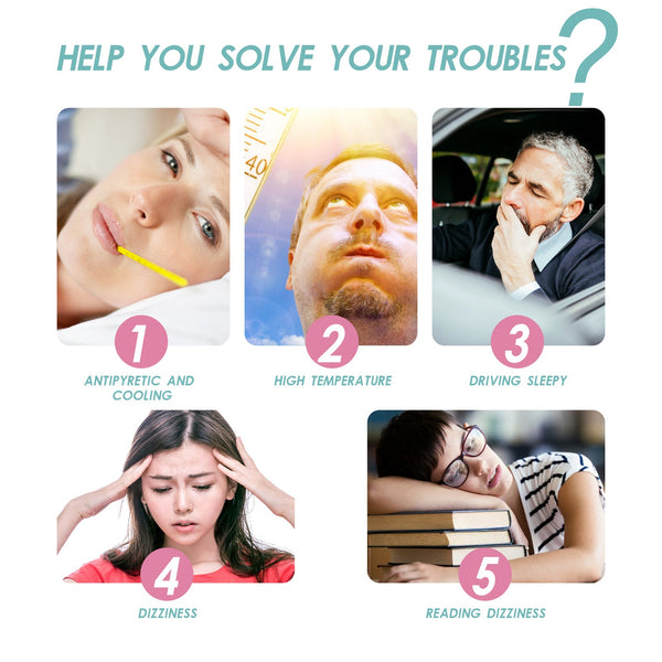 Cooling Foot Patch, Body Cooling External Physical Quick Cooling Patch Cool Refreshing Treatment Cold Compress