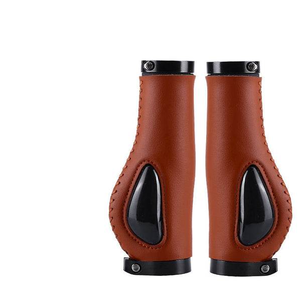 Liquid Silicone Bicycle Handle Cover Silicone Meat Ball Shock Absorption Comfortable Mountain Bike Vice Handle Locked Grip Rider Handle Cover