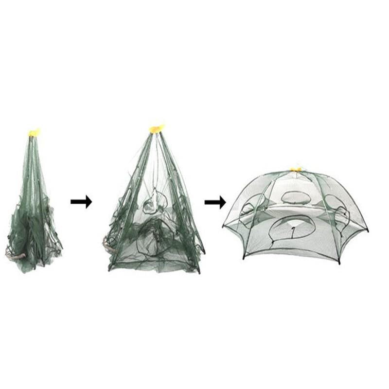 6 Hole Shrimp Catcher Trap Cages Mesh  Aquarium  Fishing Net