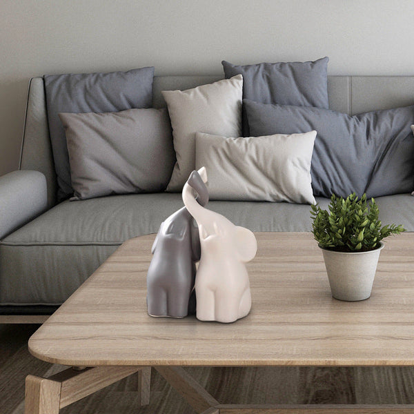 European Home Decor Adorable Couple Figurine Craft Wine Cabinet Ornament Valentine's Day Gift for Girlfriend