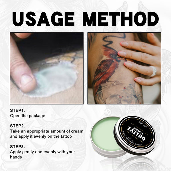 Tattoo Repair Cream, Tattoo Print Moisturizing Moisturizing Skin Repair Tattoo Color Fixing Cream