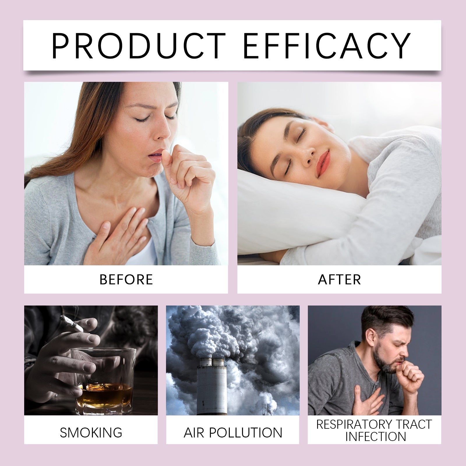 Bee Venom Lung Cleanse Inhaler, The Portable Breathing Nasal Aspirator Cleans The Nasal Cavity Efficiently And Gently Without Stimulation To Enjoy Fresh Breath Anytime And Anywhere