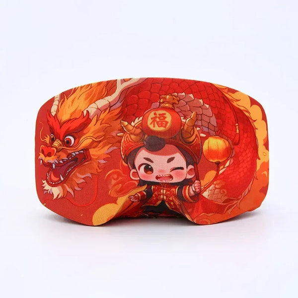 Ski Goggle Cover Scratch-Proof Snowboarding Goggles Protector Stretchy Skiing Eyewear Covers Snow Sport Glasses Protective Gear