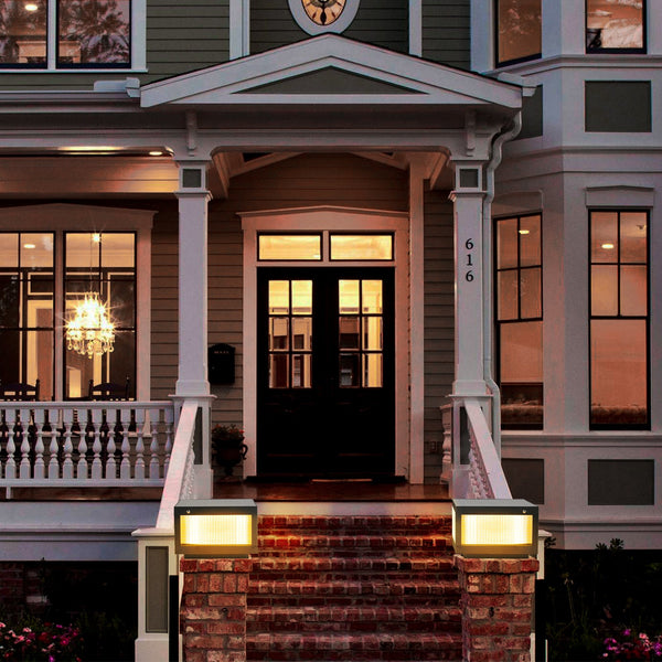 Solar Wall Lamp With Dimmable LED