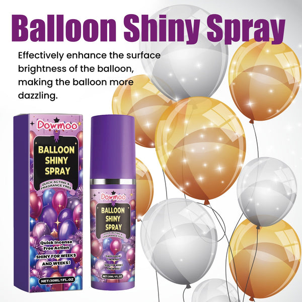 Balloon Atmosphere Gloss Spray, Balloon Surface Texture Gloss Anti-Oxidation Lasting Shine Spray