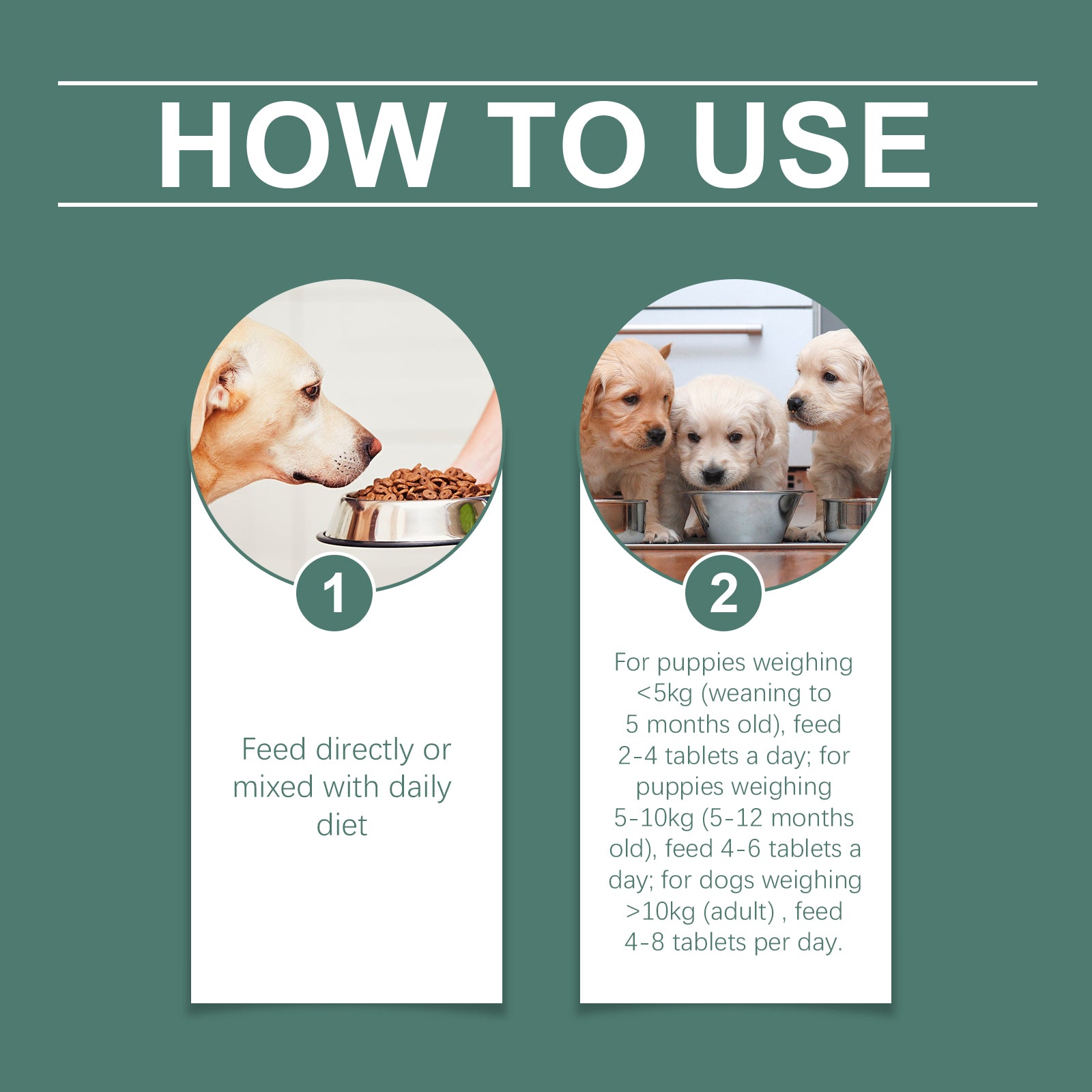 Tear-Stained Eye Care Tablet For Dogs To Gently Clean Tear-Stained Eye Stains For Pet Dogs