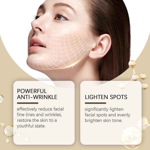 Facial Skin Care Gift Box, Moisturizing And Moisturizing Face And Eye Skin Rejuvenation Care And Lotion Set