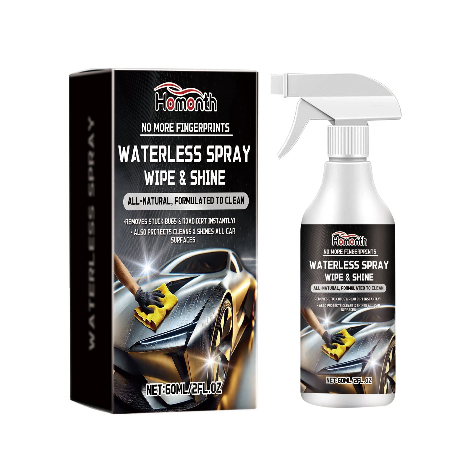 Car Surface Cleaner Wash Clean Car Body Stains Restore Bright Cleaner