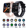 F57L sports wristband heart rate blood pressure monitoring body temperature information push Bluetooth smart watch