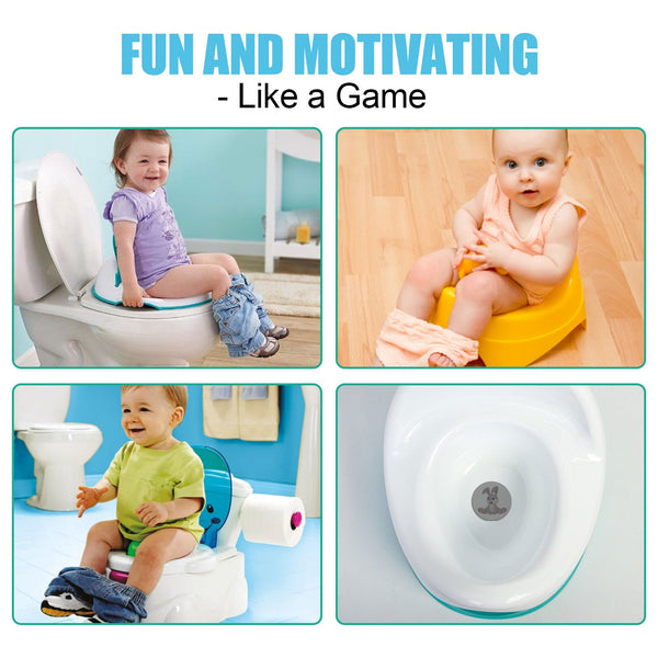 Potty Training Stickers Children's Potty Pee Training Cartoon Personality Paper Assisted Reward Stickers