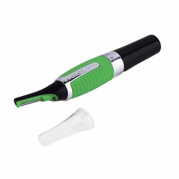 Micro Precision Eyebrow Ear Nose Trimmer Removal Clipper Shaver Personal Electric Built In LED Light Face Care Hair Trimmer