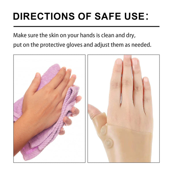 Magnet Relief Handguard Therapy Gloves, Relieve Wrist Pain And Discomfort Indoor Exercise Joint Care Gloves