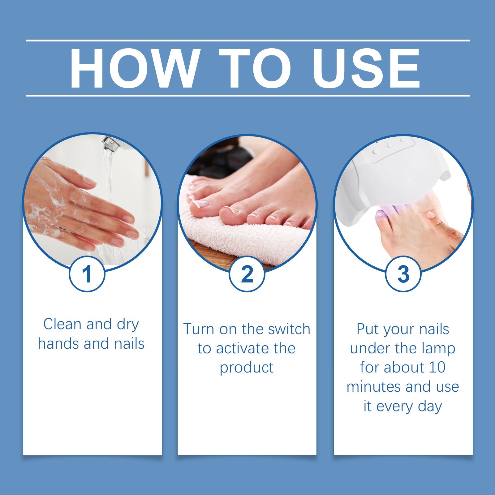 Eohoe Nail Care Instrument, Gentle Clean Nails Repair Hand, Foot And Finger Edge Rotten Nail Care Instrument