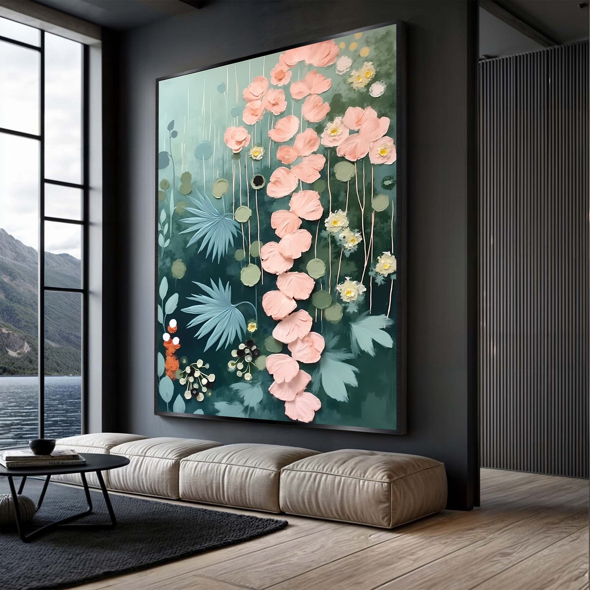 Secret Garden Impasto Wall Art II