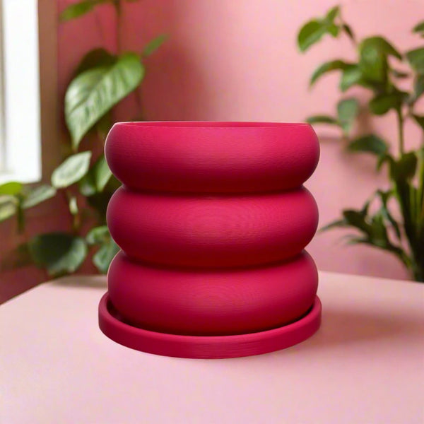 Bubble Planter/ Donut Planter with Drainage