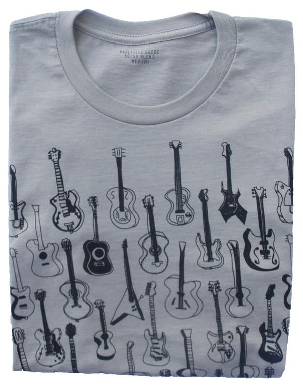 Guitars Pattern Heather Stone