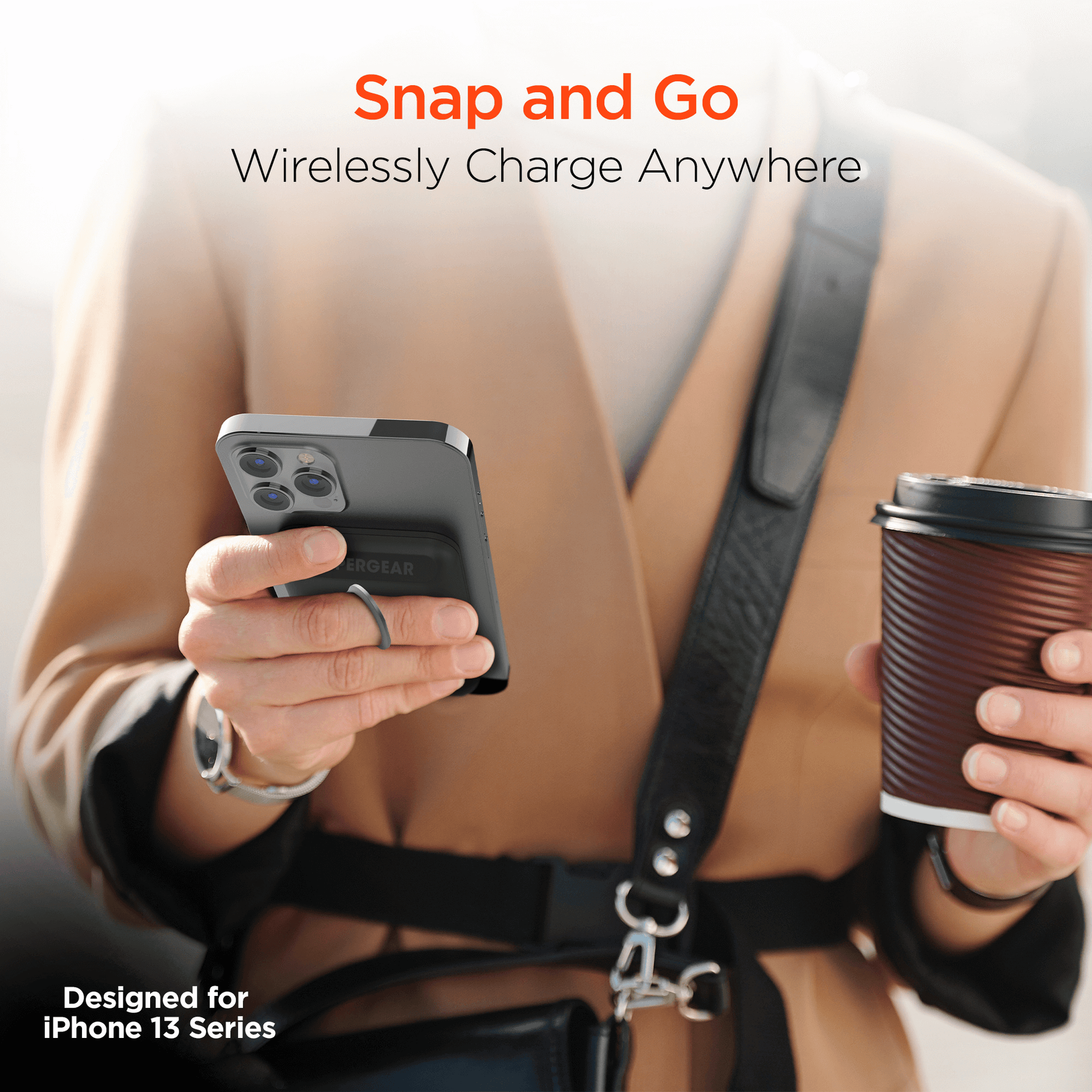 HyperGear 5000mAh Magnetic Wireless Power Bank