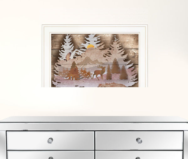 Great Outdoors I 2 White Framed Print Wall Art