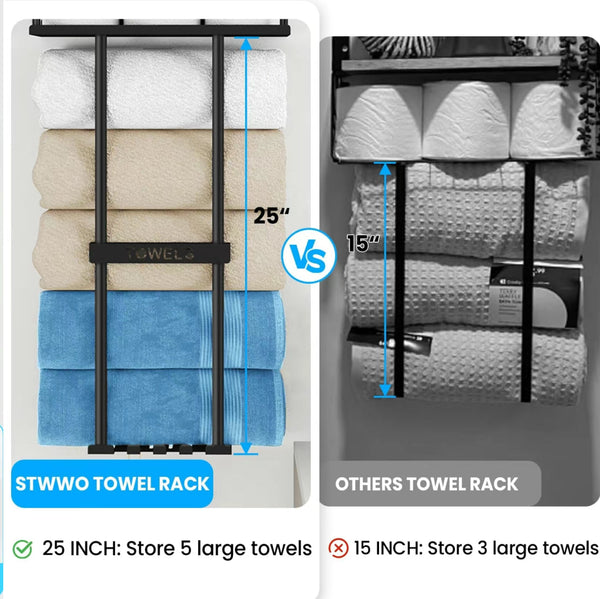 TowelNest Wall Rack