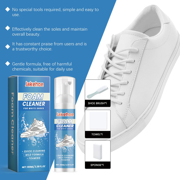 Shoe Cleaner Kit Foam Cleaning Decontamination Multi-Functional Sneaker Cleaning Household Items