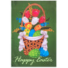 Easter Basket Polyester Garden Outdoor Flag 12 x 18 Inches