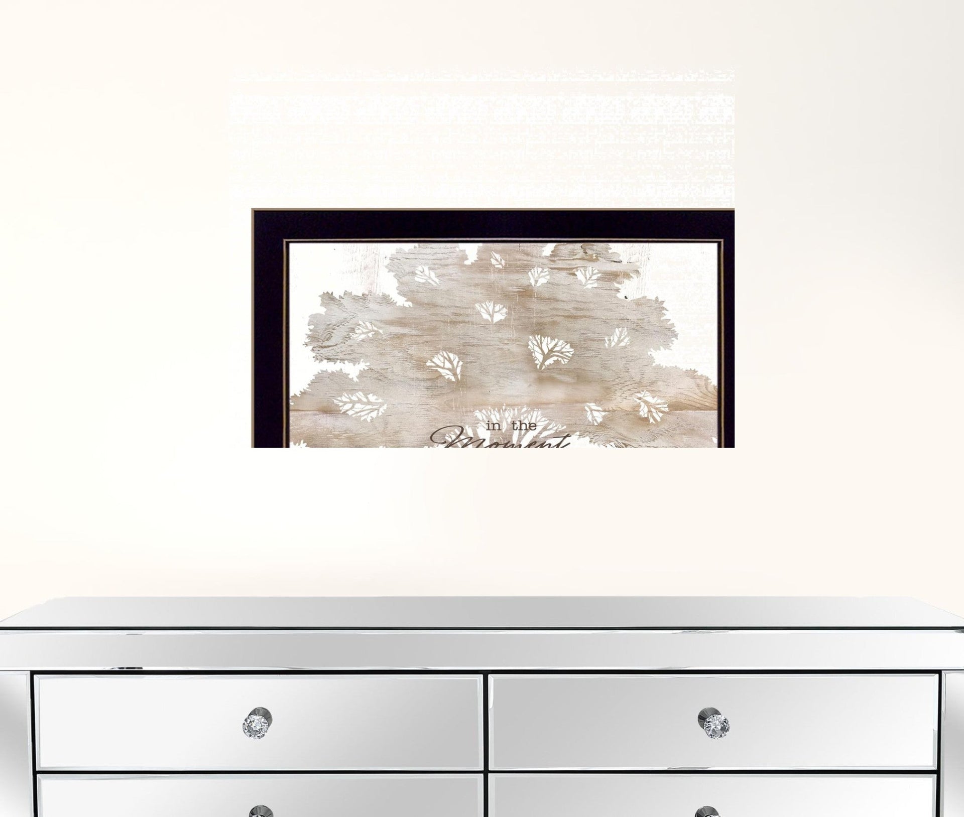 In The Moment 2 White Framed Print Wall Art