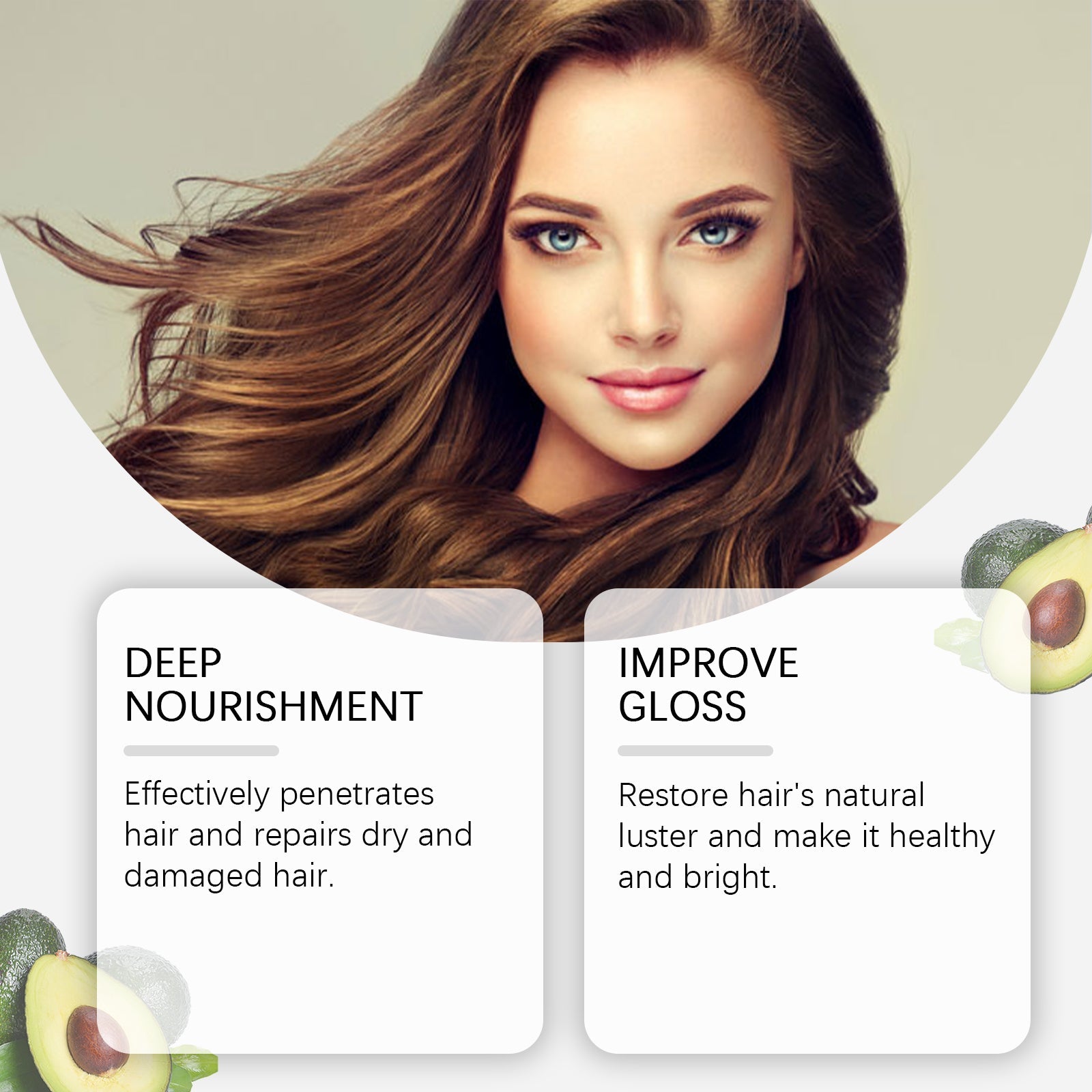 Herbal Hair Care Essential Oil Repair Dry, Hydrating, Smooth And Improve Frizzy Hair Care Essence