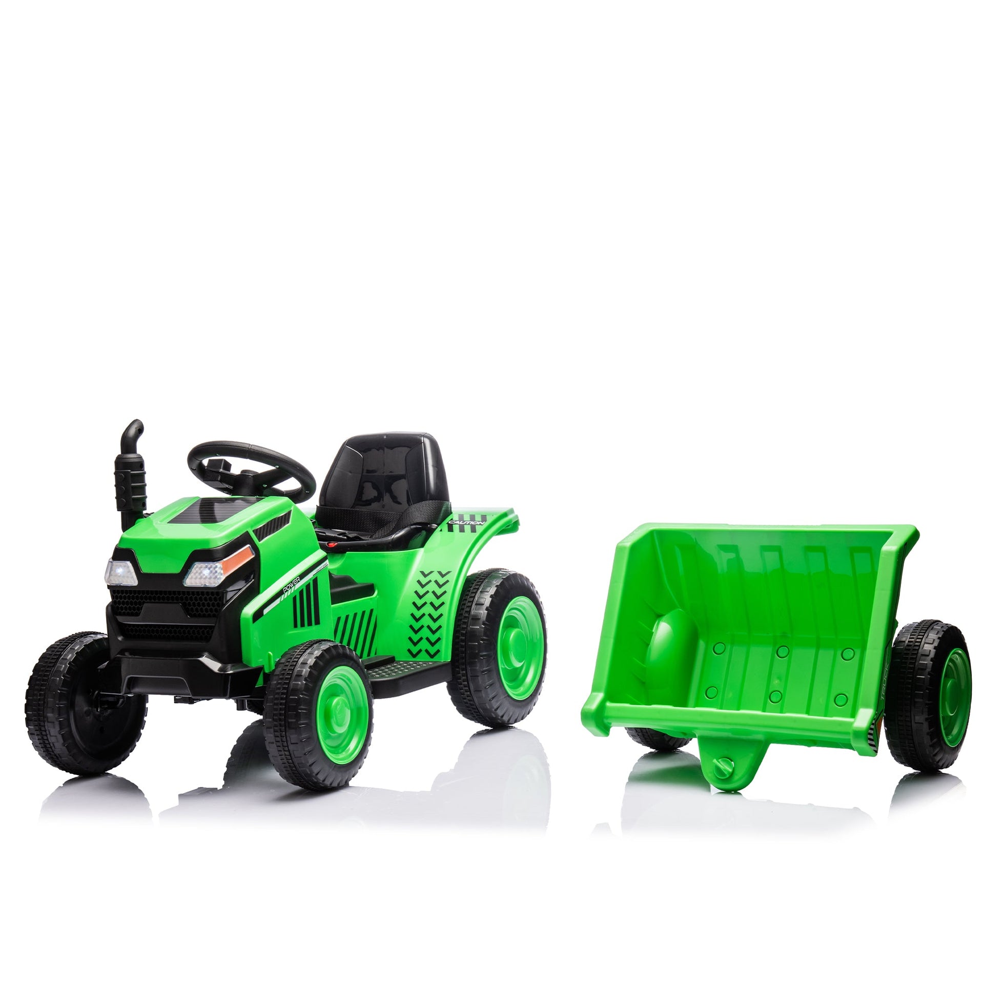 12V children ride the electric tractor 