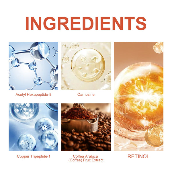 Retinol Polypeptide Revitalizing Eye Cream, Firming Skin Around Eyes Lighten Dark Circles Crow's Feet Moisturizing Eye Cream