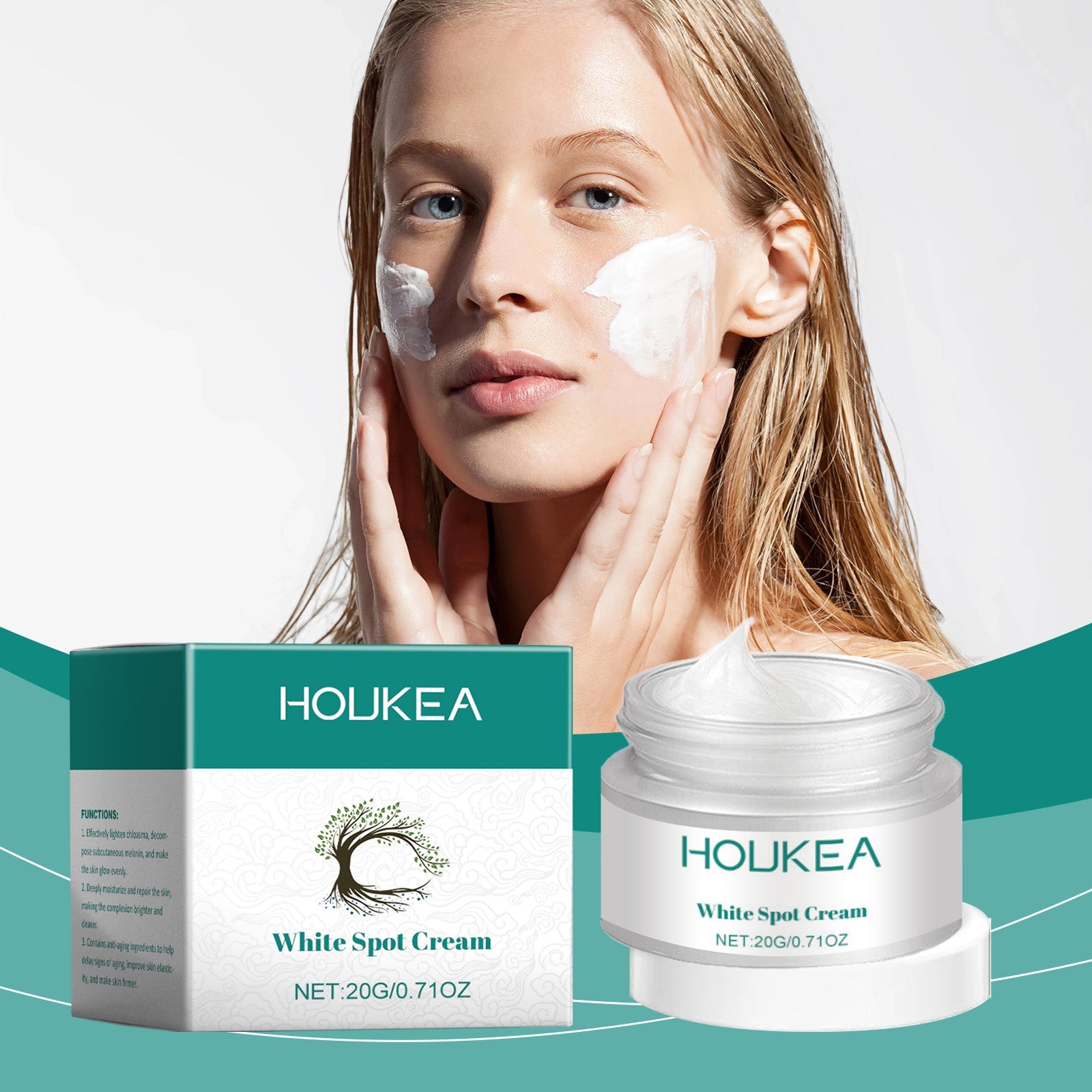 Moisturizing Cream Moisturizes And Elevates Facial Skin Daily Skin Care Moisturizing, Brightening, Smoothing And Firming Cream