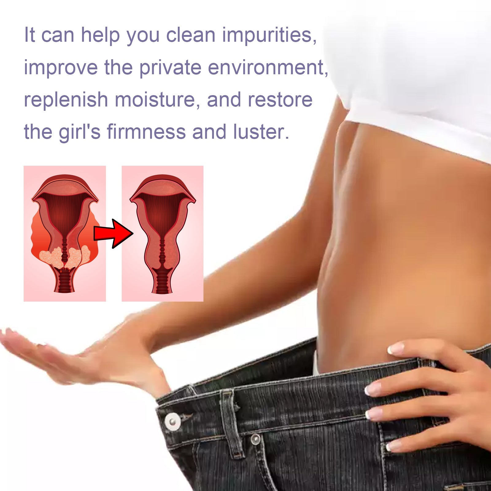 Body Sculpting Gel For Women Body Cleansing Deodorizing Itchy Body Cleansing Slimming Gel