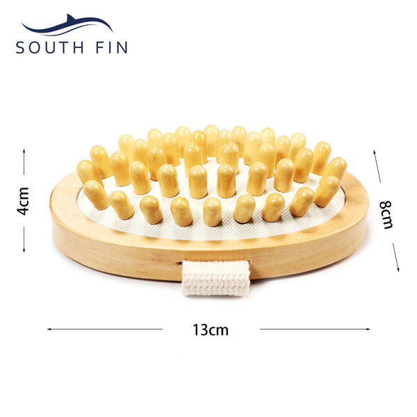 Hemu Massage Brush Handleless South Fin Body Massage Care Brush Body Brush