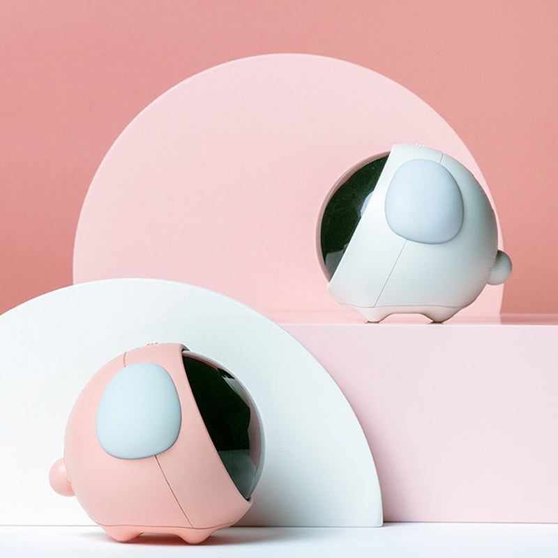 Cute Cartoon Digital Alarm Clock with Light and Emotion Function for Kids